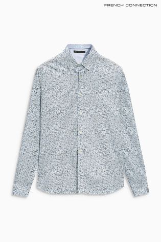 White French Connection Floral Shirt